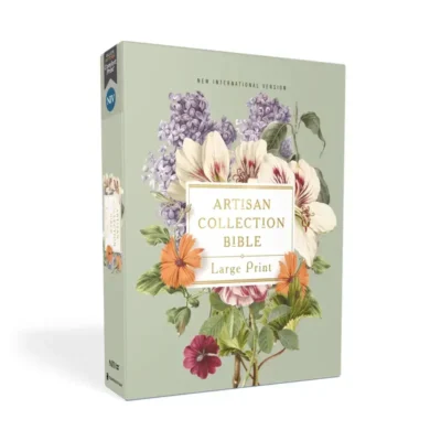 NIV Artisan Collection Bible (Large Print) – Sage Floral
